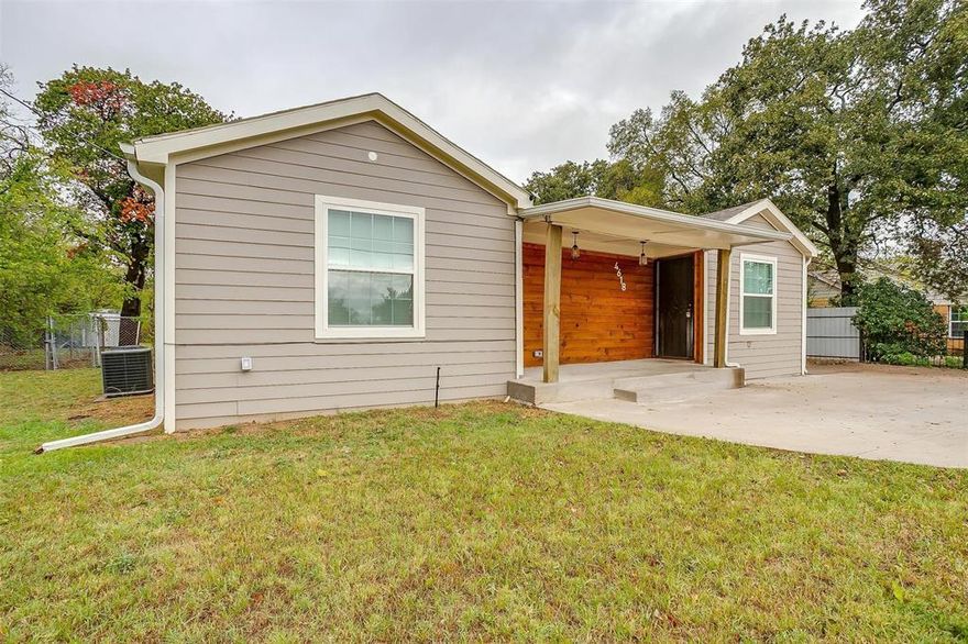 Welcome Home! This recently renovated beautiful home sits on a huge lot. Its open concept living leads you to a renovated kitchen with butcher block countertops. The bedrooms offer a great deal of space to grow into. The oversized drive offers plenty of parking for multiple vehicles. The frontage is secured with a rod iron fence along with the electric gate. The backyard is perfect for entertaining with its huge covered deck area. This home also qualifies for 100% financing. Schedule your private tour with me today!