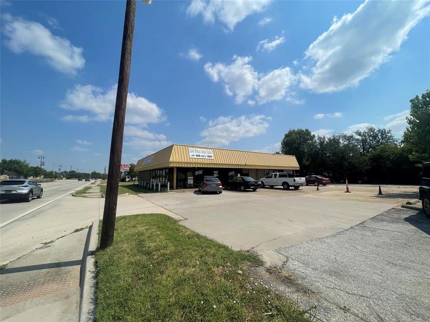 Used car lot for sale, 2 existing building , adjacent lot is also for sale, retiring business owner. motivated seller.  great Exposure on FM 423 Northbound. Great for car dealership, auto service and or other business.