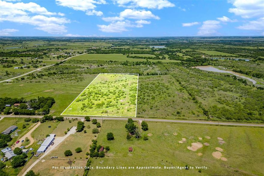 Tract 6: 11.1 ac. Come explore this stunning ranchette development offering large acreage properties with picturesque views and quiet rural living. This development is the perfect place to build your dream home, raise a family, retire or simply enjoy the great outdoors. The properties feature a combination of woods and open pasture, offering a variety of uses for the land. The woods provide ample shade and privacy, while the open pastures are perfect for grazing livestock and recreational use. Water and electricity are readily available on the properties, making it easy to build the home of your dreams. The good elevation and views provide a serene setting for you and your family to enjoy. Imagine waking up to the sight of rolling hills and beautiful sunsets every day. The development is located on paved roads, providing easy access to the properties. The quiet rural living provides a peaceful lifestyle, away from the hustle and bustle of the city. This is the perfect place to escape and enjoy the tranquility of the countryside. Don't miss out on this amazing opportunity to own a piece of Texas paradise. Schedule a viewing and see for yourself what makes this ranchette development so special. Ag Exempt, Moody ISD. Elm Creek Water. Survey provided. Restrictions Apply. The aerial map shows all the tracts to be offered; all are currently available to show.