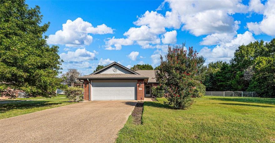 Perhaps the most attractive buy on the market today, the charming Chalk Bluff area home features a host of amenities, an oversized lots, and importantly, NO CITY TAXES (the current, annual tax levy is only JUST $837.09 with exemptions)!!!   ~~~   Coveted for its serene location benefitting from mature trees, excellent proximity to North Waco, Baylor University, and down town; the 76705 zip code is emerging as one of the 'best buys' for a myriad of reasons.  Here, this lovely three bedroom, two bathroom cottage is light, bright, and airy; making for a home that's cozy but spacious inside and out!  With 1,301 square feet set in a .37 acre lot, dual porches, two separate storage sheds, and a generous two car garage, there's nothing left to be desired!   ~~~   Inside, the well kept interior is immaculate and move in ready.  Light finishes, a nifty octagonal living room, and oversized windows compliment a floorplan that lives large when family is over, but is just as impressive when accommodations call for only two people.  Outside, a covered patio, mature trees, open patio, and additional space (perfect for a work shop, guest house, or RV pad) round out the fantastic list of features available.   ~~~   Despite so appeal, this home is down right affordable.  Call today to see how this charming cottage can become yours!