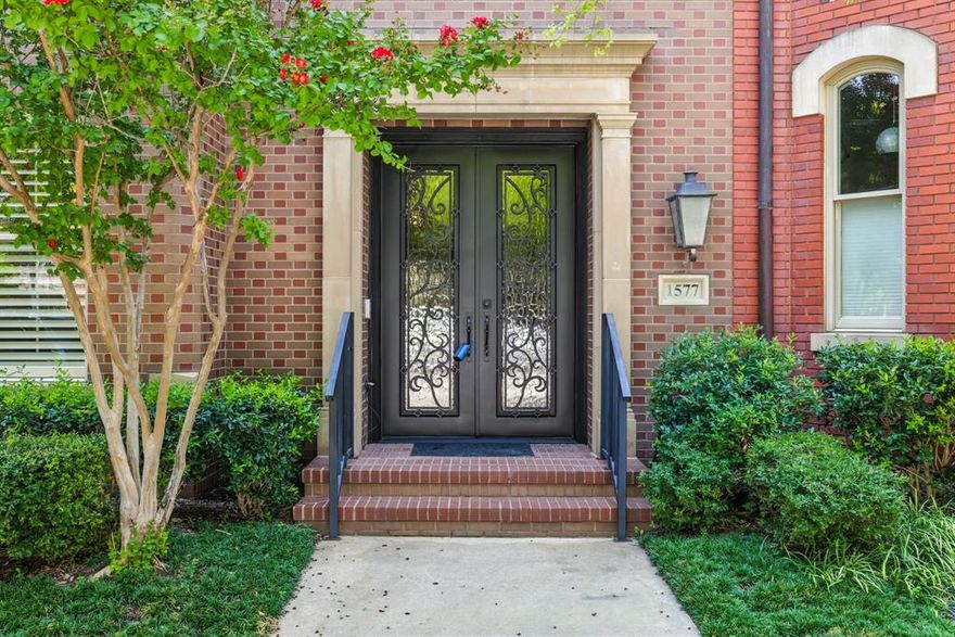 Stunning brownstone located in the heart of Southlake Town Square. Major luxury renovation was completed in 2019! This exceptional residence perfectly combines elegant living with unbeatable urban convenience, and affords great multi-generational living options offering both great style & functionality. Just steps away from some of the best dining experiences, charming boutique shopping, vibrant theaters, & beautifully maintained parks that Southlake Town Square has to offer. Step inside and you’ll immediately notice the spacious, sunlit rooms that create a warm and inviting atmosphere throughout the home. One of the standout features of this brownstone is the PRIVATE ELEVATOR, providing effortless access to every level, which is perfect for families, guests, or anyone who values convenience and accessibility.  The private courtyard is a serene outdoor retreat where you can relax, entertain, or enjoy quiet moments surrounded by nature and featuring a built in grill, it's a true extension of this home. Additionally, the detached garage includes guest quarters with full bath, offering versatile options that can be used for visitors, a home gym, a home office, or even a creative studio space. This flexibility makes the property truly adaptable to your unique lifestyle needs.  The luxurious primary suite is a true sanctuary, featuring elegant finishes, & a spa-like bathroom designed to provide the ultimate comfort and relaxation. The well-designed bedrooms throughout the home ensure that everyone has their own comfortable and private space and the third floor features it's own living space and kitchenette for convenience and enjoyment. Beyond the beautiful home itself, the location is also incredibly convenient with quick access to major highways and DFW Airport.  Whether you’re looking for a vibrant community atmosphere or a peaceful retreat, this brownstone offers the best of everything & more! WOW!