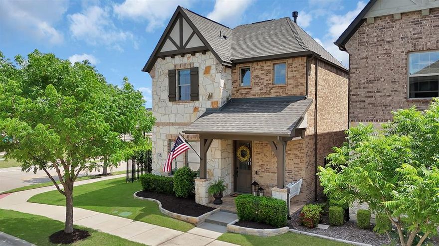 Built by Normandy Homes and ideally positioned on a corner lot in the highly sought-after Craig Ranch, this beautifully designed home offers the perfect blend of comfort, efficiency, and convenience in what many consider the best location in McKinney. Thoughtfully designed for both everyday living and effortless entertaining, the open-concept layout seamlessly connects the living, dining, and kitchen areas. A private office just off the entry provides the ideal setup for working from home. Upstairs, a spacious secondary living area offers the perfect flex space for a game room, home gym, media lounge, or playroom.
Step outside and enjoy an inviting outdoor retreat, where an abundance of greenery creates a peaceful backdrop for relaxing. The beautiful corner lot backyard is enhanced by durable Trex decking—offering a low-maintenance, long-lasting space perfect for morning coffee, evening unwinding, or hosting family and friends year-round.
Built with energy efficiency in mind, this home offers both comfort and long-term savings. Located on the same power grid as the nearby fire station, enjoy added peace of mind knowing you’ll never run out of electricity.
Situated in the heart of McKinney's vibrant economic district, you'll find yourself just minutes away from Hub 121, District 121, and The Farm, offering a wealth of entertainment options comparable to Legacy West, The Star, and more. Enjoy the convenience of being within walking distance to the community playground, TPC Craig Ranch and Lifetime Fitness boasting pickle-ball courts, a state-of-the-art training floor, and a pool and spa. Lastly, benefit from being in the highly sought-after Allen Independent School District.