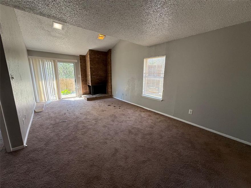 Priced to sell, this Garland townhome offers a strong opportunity for both owner-occupants and investors. The two-story layout includes three bedrooms and two full bathrooms across approximately 1,534 square feet, along with an attached garage and a functional floor plan. Owners are responsible for exterior features, including the roof and façade, providing greater control over maintenance and improvements. Conveniently located near major roads, schools, and everyday amenities, with limited townhome inventory in the area.  Schedule a showing today. Property is being sold as-is. Information deemed reliable but not guaranteed; buyer to verify all property details, taxes, and measurements.