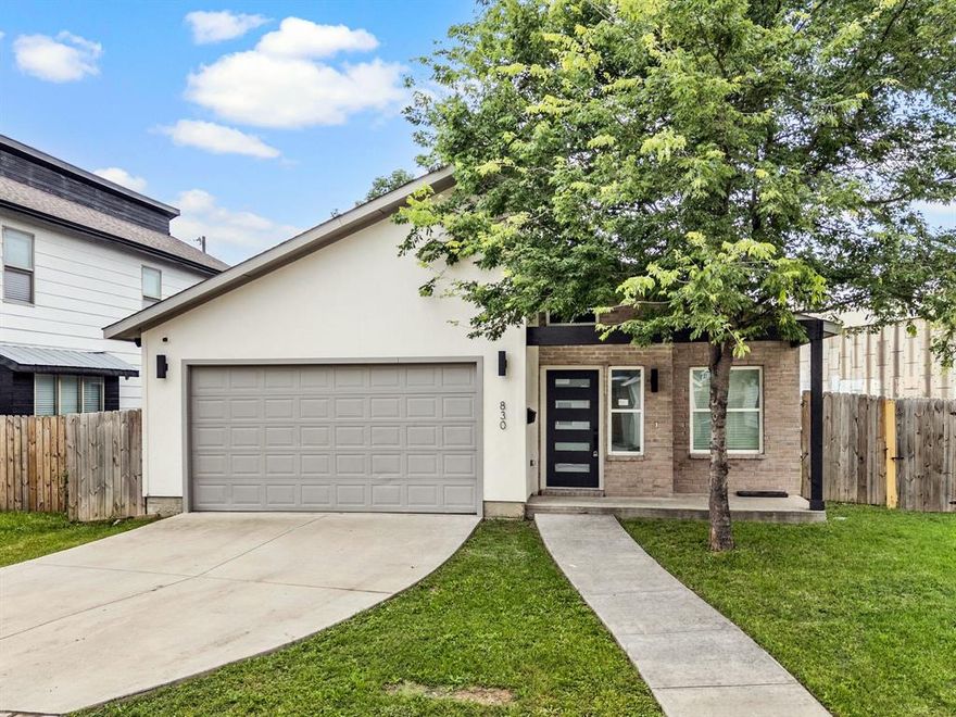 Modern design, functional layout, and unbeatable convenience come together in this spacious 4 bedroom, 2.5 bathroom home located just minutes from Downtown Fort Worth. Offering the value and feel of newer construction at a price point that is hard to find, this property delivers exceptional space, style, and accessibility in a growing area of the city.

Step inside to discover an open concept layout with tall ceilings, recessed lighting, luxury vinyl plank flooring, and a spacious living area designed for everyday living and entertaining. The kitchen features quartz countertops, shaker style cabinetry, subway tile backsplash, stainless steel appliances, a large island with storage, and plenty of counter space. The split bedroom layout provides privacy, while the oversized primary suite includes a spa inspired bathroom with dual sinks, modern finishes, and a large walk in shower.

With 4 true bedrooms, 2.5 baths, and a 2 car garage, this home offers flexibility for families, guests, office space, or roommates. Built in 2021, buyers can enjoy the benefits of updated systems, energy efficient features, modern materials, and lower maintenance compared to many older homes nearby.

Conveniently located right off the I35 access road, commuting to Downtown Fort Worth, the Stockyards, Alliance, or surrounding areas is quick and efficient. The area is also showing exciting signs of growth with multiple newer homes nearby and the city currently repaving the entire street, adding to the overall improvement and long term potential of the neighborhood.

Homes with this combination of size, age, layout, and modern finishes are difficult to find at this price point. Priced approximately $30,000 under tax appraisal value, this home presents a rare opportunity to own a modern property with immediate value built in from day one.