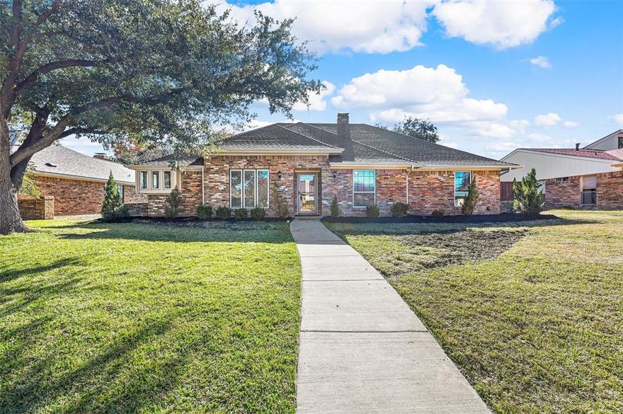 This fully remodeled residence offers not just a place to live, but a haven of comfort and longevity. The entire house underneath plumbing and yard line plumbing has been meticulously replaced from cast iron to Sch-40 PVC, a project valued at $56,000. This upgrade, essential for homes built pre-1985, not only Passed the City of Plano inspection, but also comes with a 5-year warranty. Your investment is protected, and you can rest easy knowing that the plumbing is set for the long haul. In addition, the foundation, repaired in 2023 for $26,000, backed by a lifetime transferable warranty. 2023 electric panel, new roof just about 5 years old, hardwood floors, luxurious marble and tiles in the bathrooms, the kitchen equipped with Level 6 Quartz countertops, shaker cabinets, and an oversized 36-inch range with a 5-burner cooktop and a rapid convection oven. The entire house is brilliantly illuminated with LED lighting. In summary, don’t miss the chance to grab this gem.