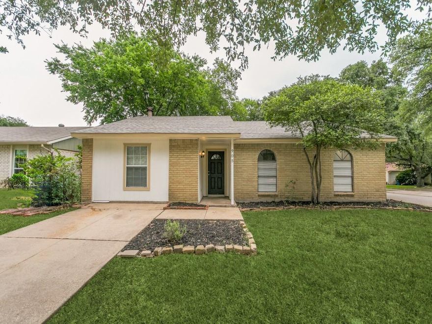 Charming 4-bedroom home on a spacious corner lot in Allen! Bright, functional open layout. Recently updated with new flooring, fresh interior paint, and stylish light fixtures throughout. This home offers comfortable living with flexible space for family, guests, or a home office. Conveniently located near top-rated schools, parks, shopping, and dining. Move-in ready and full of value!