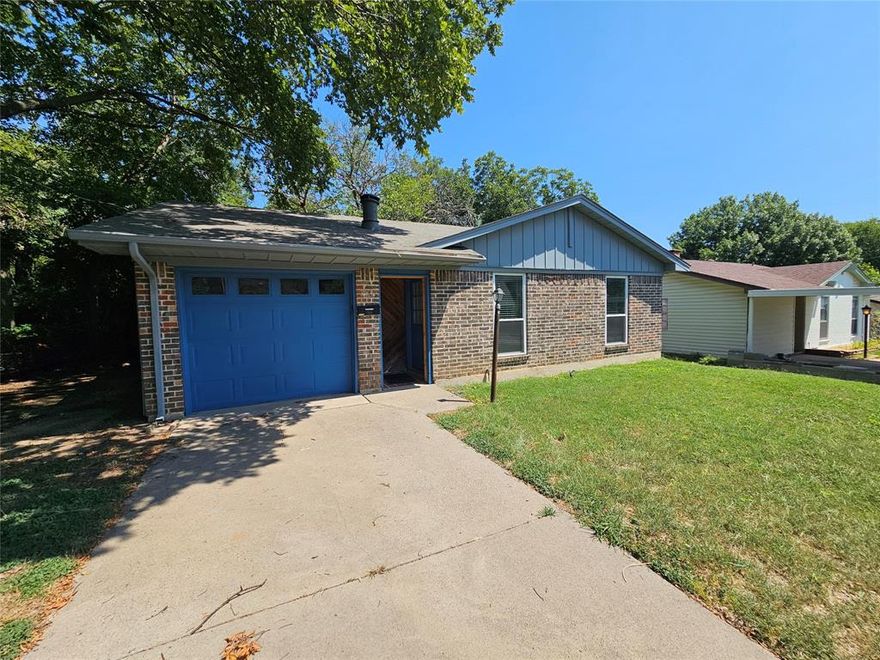 Step into warmth and charm in this inviting 3 bedroom, 1 bathroom home offering 1,035 square feet of comfortable living space. Perfect for those who appreciate character, this home features a beautiful brick fireplace that serves as a cozy focal point in the living area, ideal for relaxing evenings or hosting friends and family.

The kitchen is equipped with classic wood grain cabinets that provide plenty of storage and a timeless appeal. Each bedroom offers comfortable space and natural light, while the full bathroom is clean and functional.

With its thoughtful layout and charming features, this home is a perfect blend of comfort and style. Schedule your showing today and discover all it has to offer!
