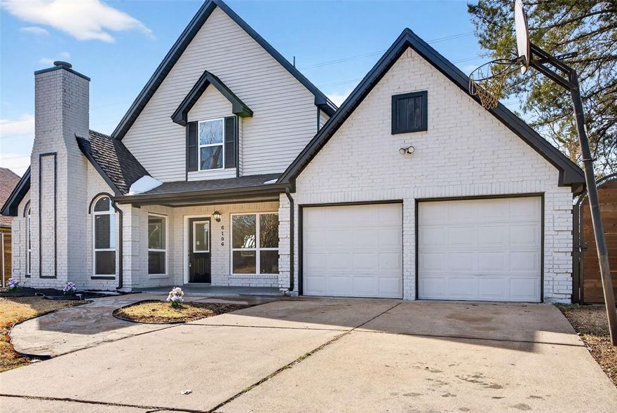 Elegantly renovated home in the highly desired Mansfield ISD with an amazing floor plan. This beautiful home features 4 bedrooms, 2.5 bathrooms, 2 dining areas and plenty of space for everyone in the family. The owner didn't spare any expense on this airy and bright home, with all new windows, new roof, new water heater, new beautiful LVP flooring and no carpet at all, all new kitchen cabinets, counters and backsplash. The bathrooms are luxury at it's finest where you'll find one of the nicest master bathrooms you'll see. The secondary bathroom and half bath are also beautifully renovated as well. The main living room is impressive, with high ceilings and a beautiful fireplace as it's center piece. We didn't even get to discuss the kitchen, massive kitchen with all new stainless appliances. The master is a true retreat, and 3 excellent sized secondary bedrooms upstairs with all new modern fans and light fixtures and spacious Walkin closets in all bedrooms. The backyard is perfect with it's covered patio and new fence, perfect for family gatherings, BBQ's and family time. This home has it all, elegance, plenty of space, energy efficiency and an excellent location in a great school district. You'll be the envy of the neighborhood when you own this house, it's the nicest house in the area.