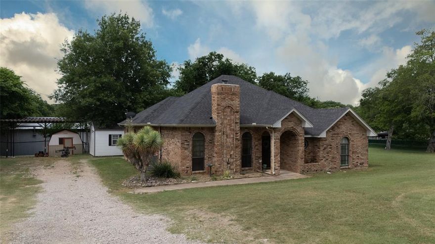 Country living just outside the city limits! This custom-built home sits on almost 2 acres and offers the perfect blend of space, functionality, and modern updates. The property features an impressive 2,400 sq ft insulated barn, complete with water and electricity ideal for hobbies, livestock, or a workshop. Additional outdoor amenities include a chicken coop, greenhouse, and a storage building with a window unit for added versatility. Inside, you’ll find fresh updates throughout, including new flooring, stainless steel appliances, granite countertops, and a double oven. Perfect for everyday living and entertaining. Enjoy the freedom of NO HOA and bring your animals! This property is ready for your country lifestyle dreams!
