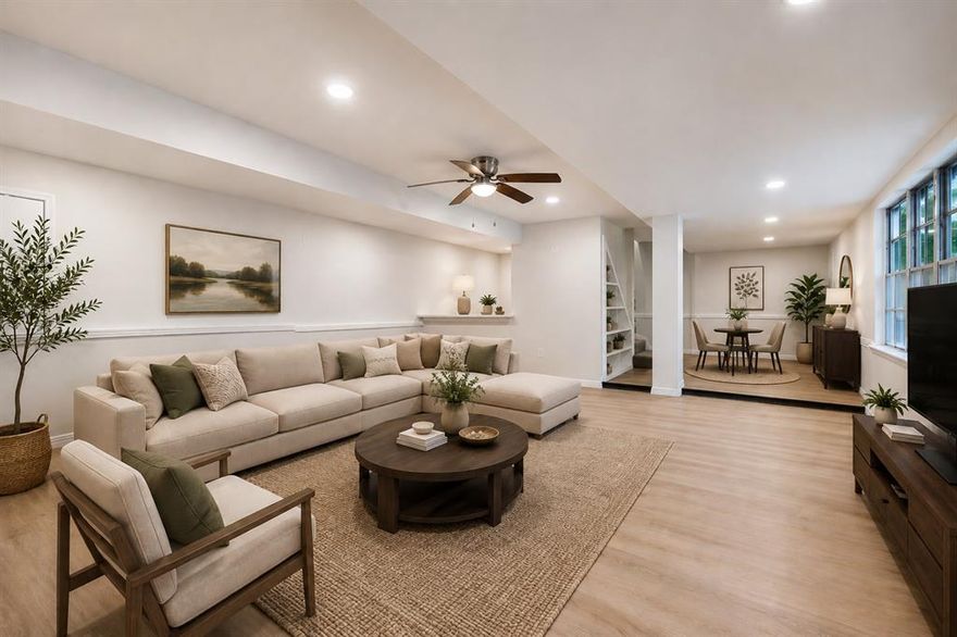 Income-producing opportunity in the desirable Singing Hills subdivision of Dallas offering space, flexibility, and modern updates! This beautifully remodeled 2,474 sq ft home features 4 bedrooms, 3 bathrooms, and multiple living areas designed for comfortable everyday living and entertaining. One of the standout features is the fully finished basement level, complete with a bedroom, full bathroom, living area, and dining area with space for a refrigerator and microwave. With shared access to the upstairs kitchen, the setup offers excellent potential for multi-generational living, guest quarters, rental income, or possible Airbnb use. Perfect opportunity for a first-time buyer looking to offset their mortgage with residual income.

The spacious main living area offers an open and inviting feel with updated vinyl flooring, abundant natural light, and flexible living and dining spaces ideal for entertaining or everyday comfort. The remodeled kitchen features quartz countertops, updated appliances, tile backsplash, recessed lighting, ample cabinet storage, and an open layout that flows seamlessly into the dining and living areas.

Outdoor features include a patio with garden space ideal for morning coffee, grilling, or gardening. The detached two-car garage includes a work shed and additional storage room, offering space for tools, hobbies, lawn equipment, or motorcycles. Conveniently located near shopping, dining, schools, and major highways, this move-in-ready home combines modern updates, classic charm, and unique versatility rarely found at this price point. Schedule your private showing today!