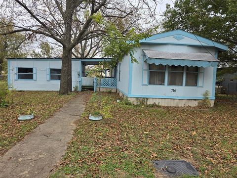 A home in Cleburne