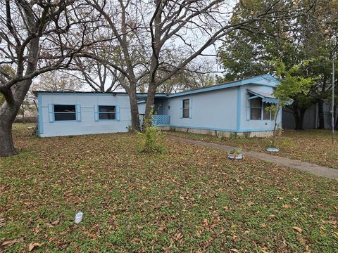 A home in Cleburne