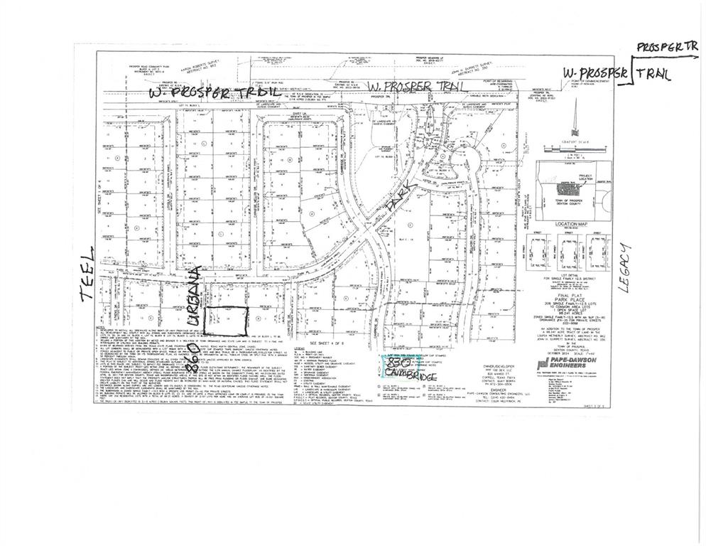 Prosper Park Place - Residential