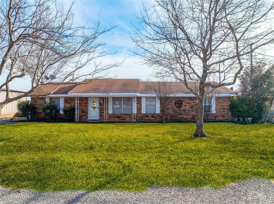 Beautifully maintained single family residence situated on a spacious .27-acre corner lot in the sought-after Umphress Park Addition of Van Alstyne. This inviting home features 3 bedrooms and 2 full baths with approximately 1,500 sq. ft. of living space, designed for comfortable everyday living. The former garage has been thoughtfully converted into a generous master suite and bath, providing added space and convenience, with a large pantry area that can be used as an additional master closet. Interior finishes include a mix of carpet, ceramic tile, laminate, and vinyl flooring, and the home offers modern amenities such as central air conditioning, electric appliances, and high-speed internet capability. Outside, enjoy established shade trees, outdoor storage, and a covered 2 car carport with additional storage space, perfect for hobbies or tools. Located close to local schools in the Van Alstyne Independent School District, this property combines practical upgrades, outdoor space, and comfortable living in a quiet neighborhood.