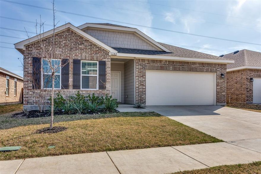 Welcome to 5549 Ladytown Lane in McPherson Ranch Village. Built in 2023, this single story home offers three bedrooms, two bathrooms and a bright open concept layout designed for modern living. Fresh interior paint and luxury vinyl plank flooring throughout create a clean, cohesive feel with no carpet, ideal for pets and allergy sensitive households. Conveniently located near neighborhood amenities, shopping, dining, and major commuting routes, this move-in ready home combines comfort, style, and everyday convenience.