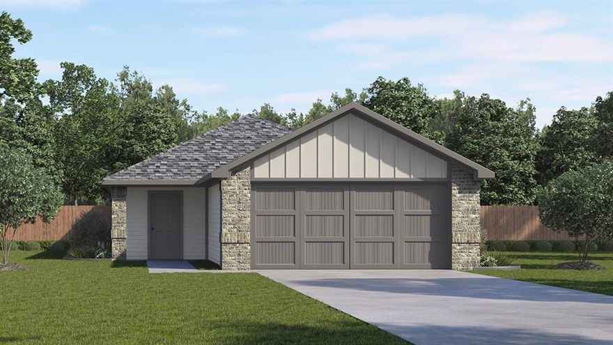 New Construction by DR Horton. This beautiful 1 story home offers 3 Bedrooms, 2 Bathrooms, 2 Car Garage, and Covered Patio. Kitchen includes island and spacious corner pantry.  Energy efficient, and smart home features included. Call today to schedule an appointment.