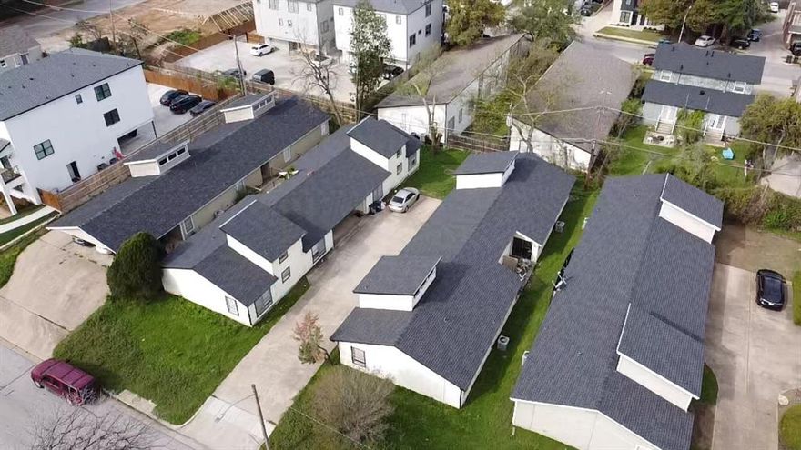 Welcome to Wayside Avenue, a 4-duplex ownership opportunity less than a half-mile from the TCU campus. These 4 properties are situated next door to each other and represent an ultra-rare opportunity for redevelopment or buy as a long term hold.  All 4 duplexes have been updated within the past 2 years making the long-term play very attractive.  Each unit boasts 2 bedrooms plus a loft, 1.5 bathrooms, parking, and approx 1130 square feet. The units feature bright and airy interiors highlighted by contemporary finishes and natural light. As a development opportunity, these properties collectively total a little over one-half acre, creating the optimum land for redevelopment.  Four 10-plexes can be constructed to turn the existing footprint of 8 units into a 40-unit property. There are several exit strategies including; buy as a long-term hold in its current capacity, develop into larger student housing units for a long term hold or develop into larger units to be sold in the short term.