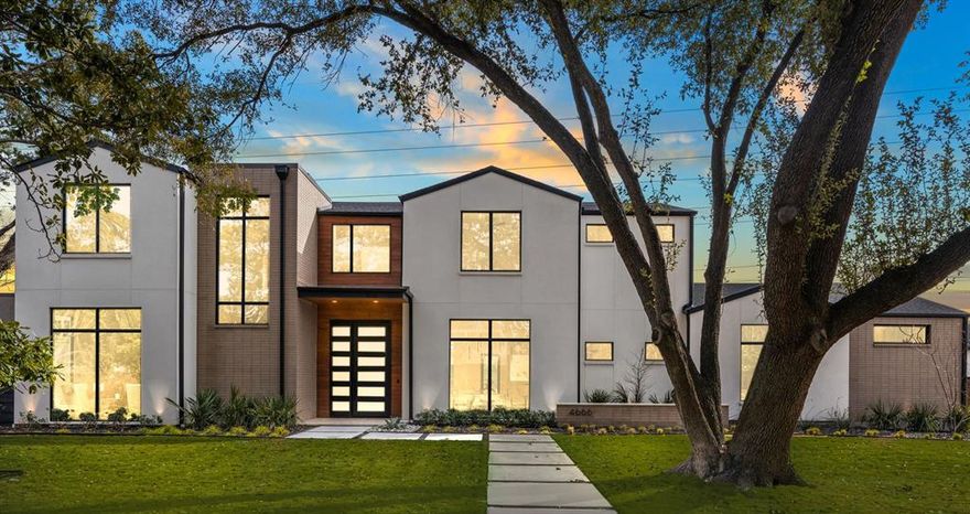 YEAR-END SPECIAL: $100,000 OFF - CLOSE BY DEC 31ST! Seller offering unprecedented $100,000 price reduction for YEAR-END closings - originally $2,850,000, now $2,750,000 through December 31st only!
JUST COMPLETED: Professional Landscaping with Privacy Screening Trees in the backyard, creating a private oasis on .38 acres in prestigious Hockaday Square! This stunning new construction luxury home is now complete and move-in ready. 
New 5BR, 5.2BA luxury home offers 5,769 sq ft of open-concept living flooded with natural light from floor-to-ceiling aluminum-clad wood windows. Located in Dallas' coveted Private School Corridor near top-tier schools: Hockaday, St. Mark's, Greenhill, ESD, Ursuline and Jesuit - perfect for families prioritizing exceptional education. ZONED WITHERS ELEMENTARY.
DIRECT ACCESS TO NORTHAVEN TRAIL - Step out your back gate and onto miles of jogging, biking & nature trails. Outdoor lifestyle at your doorstep!
Gourmet chef's kitchen features premium Thermador appliances, oversized island & hidden butler's kitchen with 2nd full-size fridge - perfect for entertaining. Expansive living showcases wide plank select oak floors, statement wet bar with built-in wine storage & seamless indoor-outdoor flow to your newly landscaped backyard. Superior construction: post-tension slab on piers, 2x6 framing, full spray foam encapsulation for durability & energy efficiency. Smart home ready with pre-wire for security cameras, Wi-Fi hotspots, 5.1 surround in living, 7.1 in media room.  Luxurious primary suite retreat features dual vanities, spa-like soaking tub & 2 expansive walk-in closets. Additional spaces include dedicated office, study room, spacious family room & media room. 3 high-efficiency Lennox HVAC units ensure year-round comfort. POOL-READY LANDSCAPED BACKYARD perfect for extensive entertaining. Minutes to Semones YMCA for world-class fitness & youth programs.
LIMITED TIME: $2,750,000 for 2025 closings only. SCHEDULE YOUR SHOWINGS NOW!