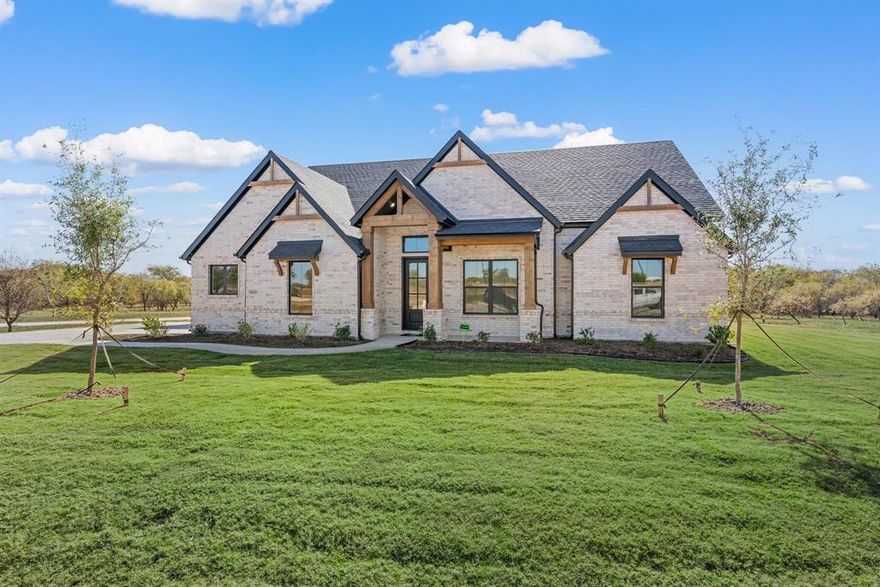 Beautiful, wooded community, 2 acre lots - Our Country Homes to build the very popular Carson floor plan in the scenic community of Rolling Creek. The custom Carson plan offers 4 bedrooms, 3 baths & 3 car garage. This home will have a huge living room that overlooks the large, covered patio. The chef's kitchen features large center island, 5 burner gas cooktop, built in oven, walk in pantry and so much more. Also included in this home are a large game room, private study and fantastic master retreat.