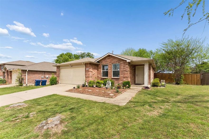 Welcome home to this adorable 3 bedroom, 2 bath gem in the highly sought after Brookview subdivision of McKinney, where comfort, charm, and location come together beautifully. From the moment you pull up, the inviting curb appeal and spacious 2-car garage make you feel right at home. Inside, the cozy layout is designed for both relaxing evenings and making memories with the people you love. Each bedroom features ceiling fans for year-round comfort, creating peaceful personal retreats at the end of the day. Step outside to the covered back patio, the perfect place for morning coffee, weekend BBQs, or unwinding after a long day while enjoying the privacy of the fenced backyard. There’s plenty of room for kids, pets, and gatherings under the Texas sky. Cute, welcoming, and perfectly located near shopping, dining, and major commuter routes, this home offers the lifestyle buyers dream about in one of McKinney’s most convenient neighborhoods. Enjoy energy savings with the new complete HVAC system that was replaced in March!  Schedule your private showing today!