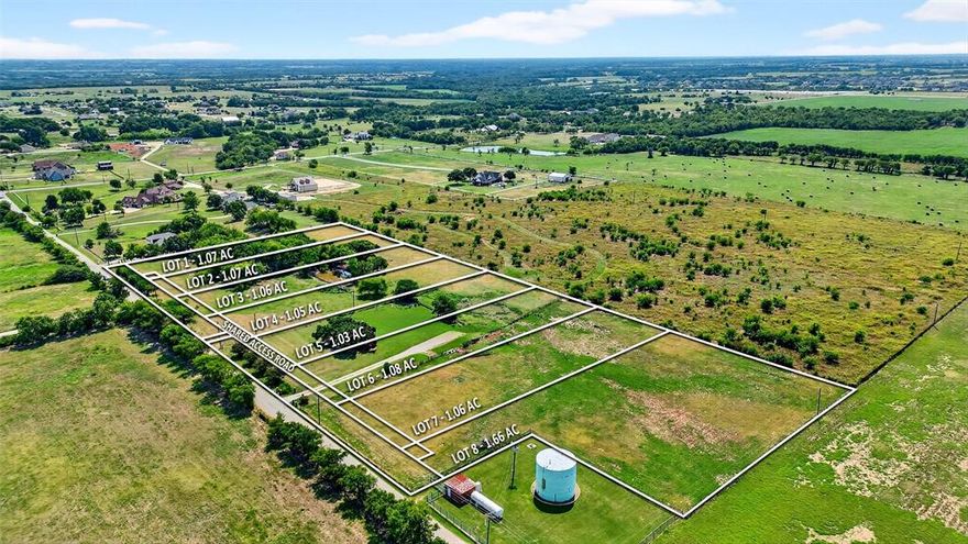 Welcome to Lot 6 Nelson Trails in Gunter, where you’ll find 8 spacious 1+ acre lots ready for your dream home. Located on Bledsoe Rd., these lots sit outside city limits and the city ETJ. Each lot will be build-ready, complete with power, water meters, located off of a paved road and a concrete access road. Deed restrictions will help protect your investment, but you’ll enjoy freedom from HOAs and city taxes. The existing home will be removed from the property. Experience the best of country living here! Builder is Cactus Construction Services.