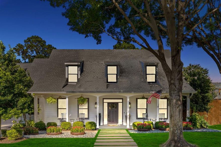 MULTIPLE OFFERS DEADLINE SUNDAY AT 5PM Stunning and completely renovated Modern Farmhouse!Extensive remodel in 2017 including framing, paint, trim, new windows, doors, cabinets, all bathrooms,real hardwood floors throughout, custom fixtures and much more($175k) front and back landscaping and lighting (20k) Backyard treehouse, decks, pergola, outdoor kitchen in 2018 ($25k) Hot tub and built in patio heaters for cold nights in 2018 ($20k)All new exterior paint and trim in 2020, New 8 foot Cedar fence in 2020($13k) Upstairs HVAC and water heater replaced in 2020, pool replaster in 2021 and added new cool deck for hot summer days. New kitchen backsplash and updated paint throughout in 2023, new GE Cafe appliances just added in April of 2023- $13k.This home truly has it all, with an array of modern amenities and upgrades. The attention to detail and character throughout the property make it a unique and inviting home. Don't miss the opportunity to own this exquisite Modern Farmhouse!