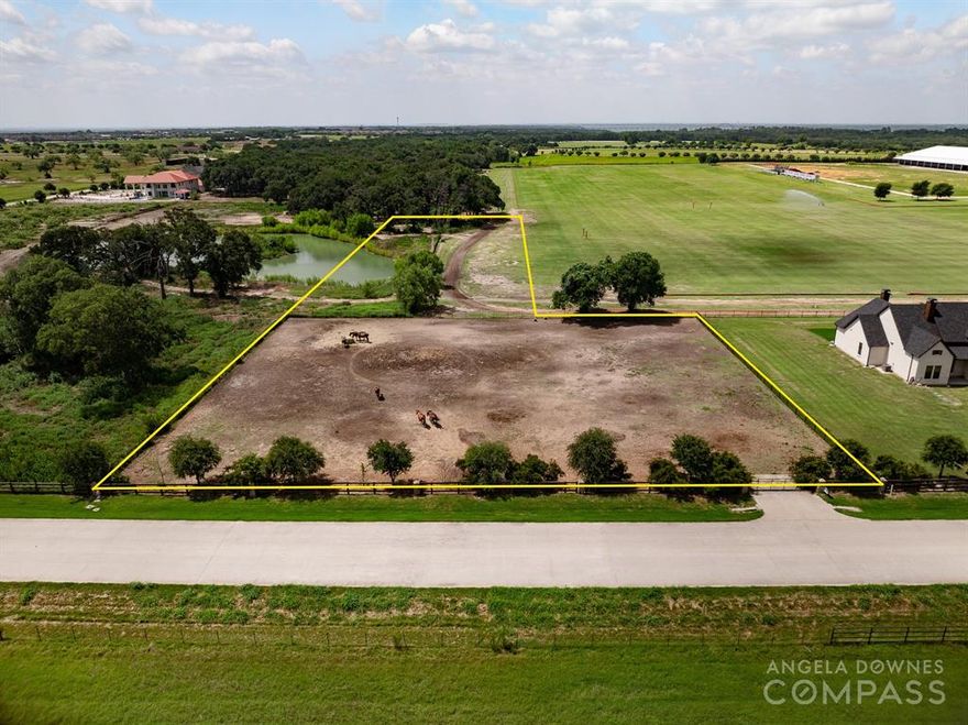 Set within the prestigious Prestonwood Polo & Country Club community, 311 Martingale Trail offers a rare opportunity to build in one of North Texas’ most distinctive polo-centric neighborhoods. This 1-acre build-to-suit homesite provides a pristine canvas for a custom residence framed by serene tree preserves and sweeping views of manicured polo fields—an outlook that feels both expansive and enduring. The polo grounds are endowed to the Prestonwood Polo Foundation in perpetuity, preserving the open green landscape and long-term visual integrity that define this address.

Located in Oak Point—recognized by D Magazine as a Top-20 DFW suburb—this homesite invites collaboration with your preferred architect and builder to design a residence that balances privacy, scale, and orientation to the surrounding scenery. The setting offers a refined sense of space rarely found so close to major thoroughfares, combining a peaceful, equestrian-inspired environment with convenient access to city amenities. Here, daily life unfolds against a backdrop of open skies, curated landscapes, and the quiet rhythm of the sport of kings—an address that supports both architectural vision and a thoughtfully paced lifestyle.

Live here. Play here.