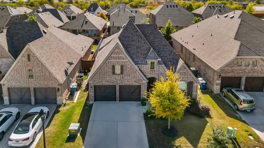 Welcome to 14949 Gentry Dr in the highly sought-after Morningstar community in Aledo, TX—where modern comfort meets small-town charm with a resort-style twist.
This beautifully maintained 4-bedroom, 3-bath, Office. with a 2-car garage offers exceptional curb appeal with its classic brick elevation, manicured landscaping, and inviting front entry. Inside, you’re welcomed by an open-concept design that blends functionality with style. The dining area flows effortlessly into a spacious living room featuring a cozy fireplace and abundant natural light.
The kitchen is the heart of the home, showcasing crisp white cabinetry, sleek countertops, stainless steel appliances, and a large island perfect for entertaining or everyday living. Pendant lighting and a bright breakfast area add to the home’s modern appeal.
The primary suite is a private retreat, offering generous space and a spa-like ensuite bath with dual vanities, a soaking tub, and a separate shower. Secondary bedrooms are well-sized and versatile—ideal for guests, a home office, or growing needs.
Step outside to a covered patio designed for relaxing evenings or weekend gatherings, with a backyard that’s easy to maintain while still offering room to enjoy.
Morningstar residents enjoy resort-style amenities including multiple pools, parks, walking trails, a dog park, clubhouse, and regular community events. Located in top-rated Aledo ISD with convenient access to Fort Worth, this home delivers the perfect balance of comfort, community, and convenience.
This one checks all the boxes—style, space, and location.