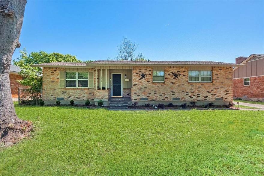 Picturesque and Charming in Club Oaks! This single story ranch offers a harmonious floor plan perfect for any stage of life. Both bathrooms have been remodeled and new carpet and paint feature throughout. This home has been thoughtfully enhanced while still blending perfectly with its original charm. The garage has been updated to be a home gym or additional living space with its own mini split. The HVAC and Electrical system was replaced in 2024 and the water heater was replaced in 2023. Club Oaks is a beautiful community offering easy access to major freeways, The Dallas Executive Airport, The Dallas National Golf Club and Mountain Creek Lake. The garage can still be used as a parking area.