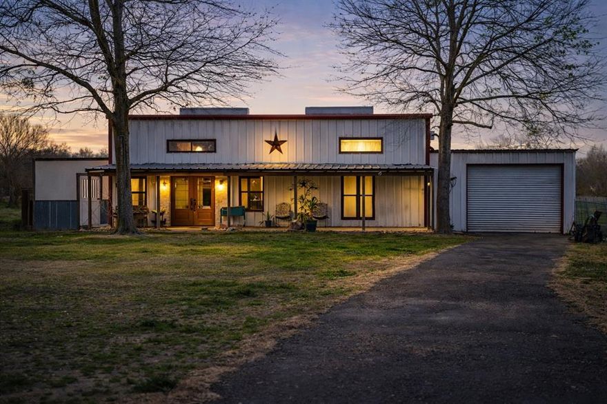 Welcome to country living with character at 6187 Mockingbird Ln in Murchison, TX! This unique 3-bedroom, 1-bath home sits on a spacious half-acre lot and offers the perfect blend of rustic charm and everyday functionality. Step inside to warm wood accents, cozy living spaces, and a layout full of personality. The fully fenced property provides privacy and room to roam, complete with RV hook-ups, a chicken coop, and a convenient storage building — ideal for hobbies, animals, or extra workspace. Whether you’re looking for a peaceful East Texas retreat, a starter home with land, or a place to make your own, this property delivers small-town living just a short drive from town amenities. Come see the possibilities and make this one yours!