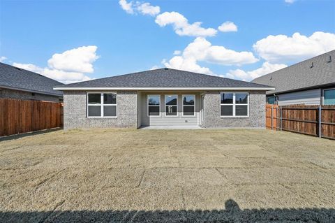 A home in Cleburne