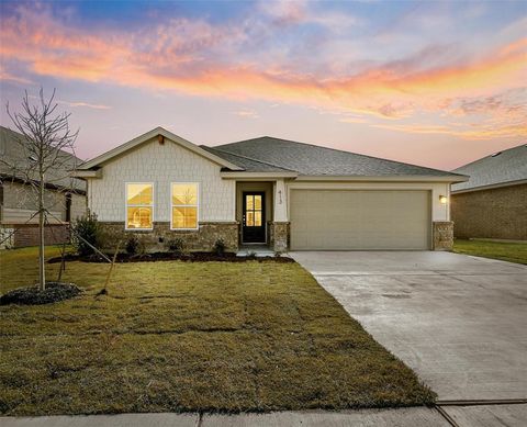 A home in Cleburne