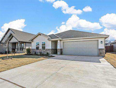 A home in Cleburne