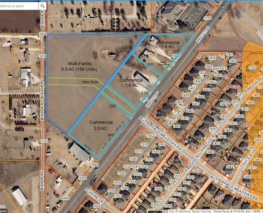 Owner Finance Option.  1 Acre Development Tract in prime location with all utilities available and ready for a User.  Property will need to be zoned for the proposed use.