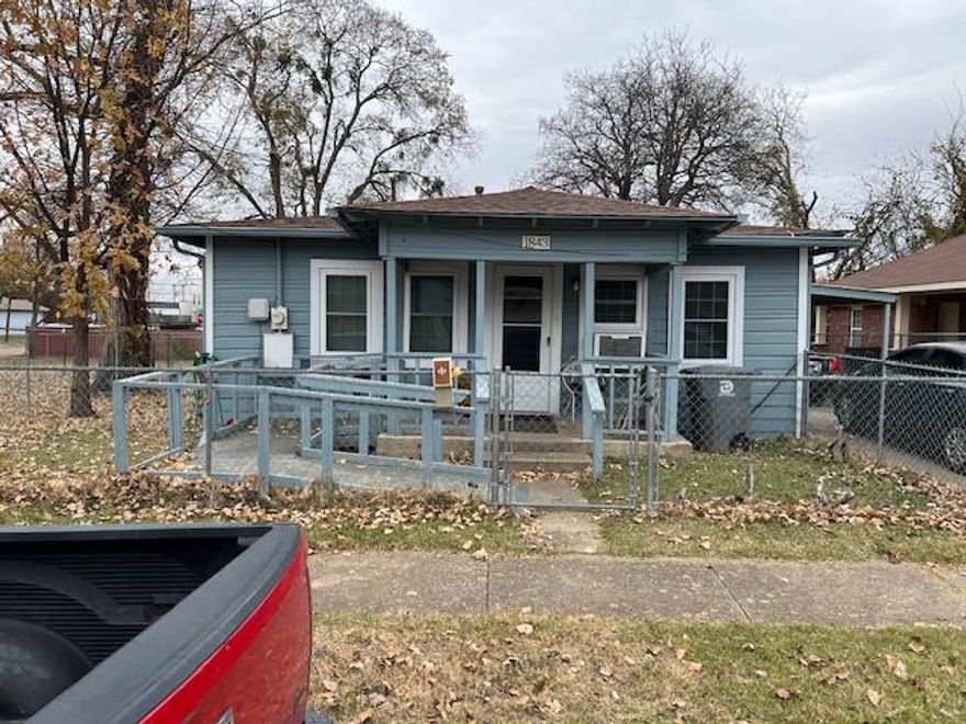 Welcome to 1843 Nomas Street, Dallas, TX 75212.
This charming single-family home, built in 1950, offers a great opportunity for homeowners or investors alike. Featuring 3 bedrooms and 1 bathroom, the property sits on a generously sized lot, providing ample outdoor space and future potential.

Recent upgrades include brand-new windows and fresh interior and exterior paint, creating a bright, refreshed feel throughout. The functional layout provides comfortable living with room to enjoy or personalize.

The home offers a functional layout with classic character and is ready for your personal touch. A detached garage adds convenience for parking or storage. Located just minutes from Downtown Dallas, this property offers easy access to major highways, shopping, dining, and entertainment.  This home is being sold as is.

Whether you’re looking to renovate, invest, or create your own cozy retreat, this home presents strong potential in a growing Dallas area. Don’t miss this opportunity—schedule your showing today.
