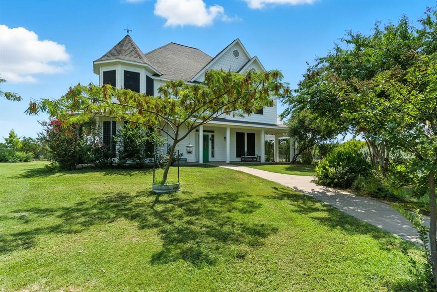 Nestled on 5.619 acres in the desirable Mountain Lakes community, this beautifully updated home is move-in ready with fresh paint and thoughtful upgrades throughout. Offering 4 bedrooms, 2.5 baths, and two spacious living areas, this property blends comfort with charm.The wonderful kitchen features quartz counters, an island with seating, and plenty of workspace—perfect for everyday living or entertaining. The large primary suite boasts dual showers and sinks, plus a private balcony with stunning views of the hill country landscape.  As a bonus, you’ll love the additional 700+ sq. ft. Casita, complete with 1 bedroom, 1 full bath, kitchen, dining, and living room—ideal for guests, extended family, or private office space.  Outdoors, the property shines with fencing and cross-fencing for animals, a garage with workshop, pasture, and loafing sheds. Mountain Lakes provides the perfect backdrop with its rolling scenery and community amenities including a pool, clubhouse, RV parking and storage, parks, exercise areas, and a garden coop. This home is a true blend of functionality, character, and natural beauty—you’ll be smitten from the first look.