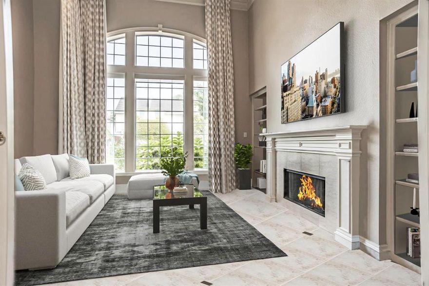 Stunning4BD 3.5BA 2CAR SFA home in University Park! See floor plan, home is perfect for entertaining! Spacious living & dining rms w excellent natural light, bay window, hardwoods, granite, vaulted ceilings, recessed lights, ceiling fans, marble, skylights, 2 water heaters, 2 dishwashers, 3 ac units. 2living areas w gas FP. Gourmet kitchen ss appliances, Double Oven, large center island, lots of storage, open breakfast area. Huge Master has separate lounge or study or exercise area, his & hers closets. Baths new designer showers and imported Italian air bathtubs. Stackable WasherDryer, Dog Door, Wifi Boosters, Electric window coverings, wine fridge STAY in unit. Covered outdoor living w turf and 2 car attached garage w additional parking in the front. House sold as is.