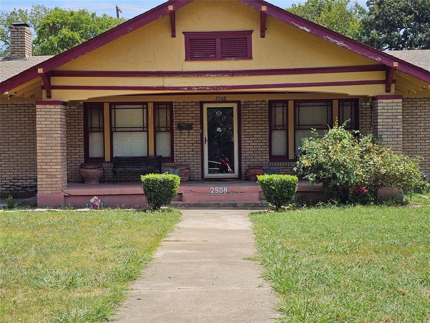 This charming 1940s home is a diamond in the rough, perfect for investors or anyone looking to restore a classic beauty. Featuring a spacious front wraparound porch, high ceilings, and a formal dining. As-Is