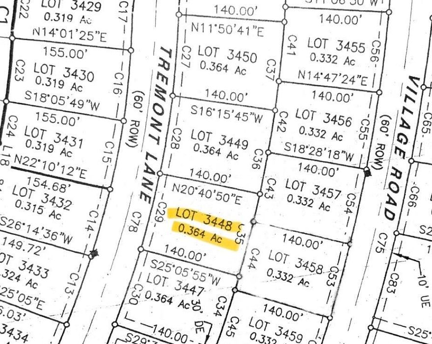 Desirable Lot in PECAN PLANTION ORCHARD 14! The Lot is ready to build with concrete streets, AMUD water and sewer available, orchard water for yard, underground electric, and fiber optic internet in place. Don’t miss this opportunity to create your custom home in one of Granbury’s premier gated communities. The buyers at closing pay the PPOA Membership transfer and initiation fee of $5,545.65 with monthly dues of $200.41. All information is deemed reliable but not guaranteed. Buyer or Buyers agent to verify lot dimensions, schools, and listing information.
