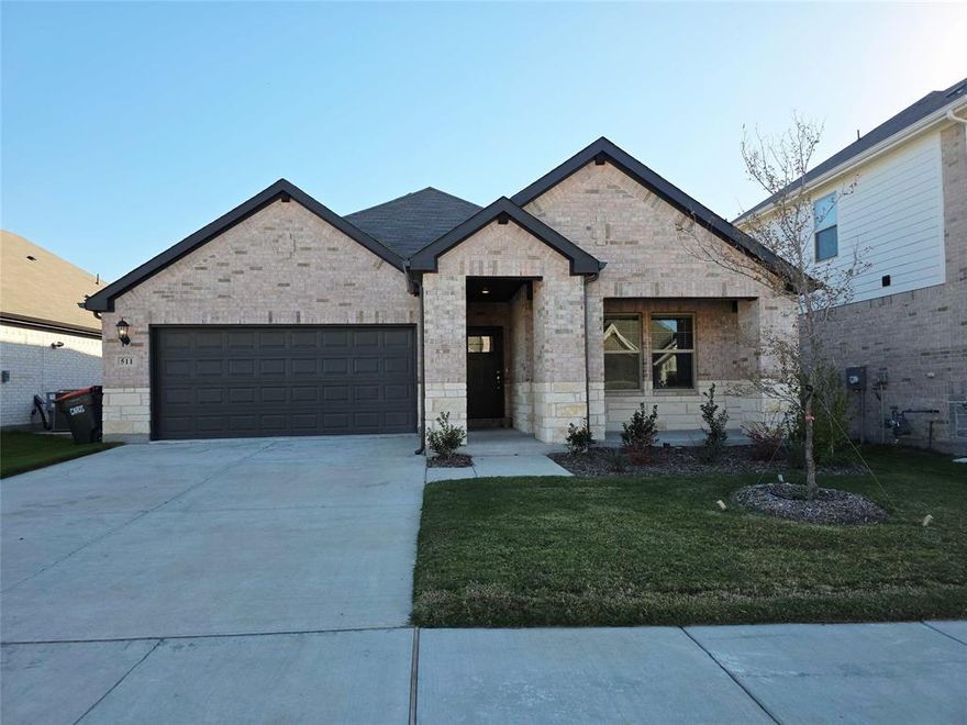 Welcome to this beautifully maintained Meritage-built home in the sought-after Simpson Crossing community of McKinney! This spacious single-story floor plan offers 4 bedrooms and 3 full baths with a bright, open layout that’s perfect for modern living. The kitchen features gas cooking, stainless steel appliances, and generous countertop space, flowing seamlessly into the dining and living areas for effortless entertaining.

The private primary suite boasts a large walk-in closet and a spa-like bath with dual sinks and a walk-in shower. Secondary bedrooms provide flexibility for family, guests, or a home office. Step outside to a covered patio and fenced backyard ready for relaxing evenings or weekend gatherings.

Designed with energy efficiency in mind, this home includes a tankless water heater, smart-home features, and energy-saving systems that help keep utility costs low. Enjoy the community amenities—resort-style pool, playground, trails, and green spaces—all just minutes from McKinney, Frisco, and major highways for an easy commute. Zoned for McKinney ISD schools.

Move-in ready and filled with thoughtful details, this home offers the perfect blend of comfort, style, and convenience.
Applications and screening are done through go4rent