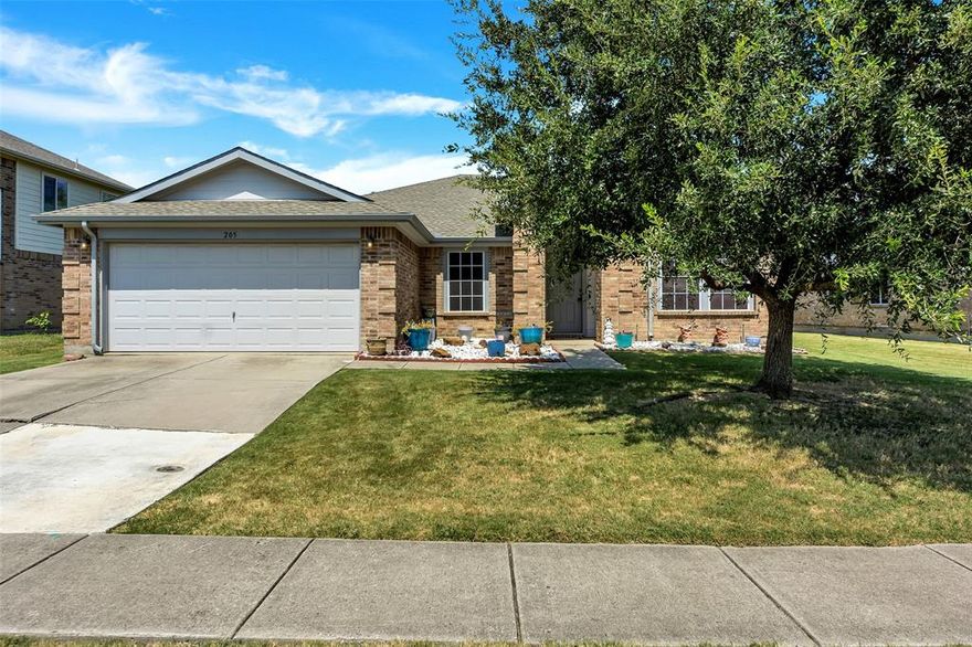 Welcome to your dream home! This adorable pre-owned residence, built in 2005, boasts 4 cozy bedrooms and 2 full baths, could us the 4th bedroom as a office if needed all within a generous 2,092 square feet of living space. The heart of this home is the open kitchen that seamlessly flows into a bright and inviting living room, perfect for gatherings and relaxation.Enjoy cozy evenings by the wood-burning fireplace, which adds a warm touch to the ambiance. Step outside to discover a super large backyard on a large lot , an entertainer's paradise ideal for hosting family and friends. Plus, with a vacant lot behind the property, you’ll enjoy privacy and tranquility, as no one will ever build behind you. This home has solar screens on all windows and blown in insulation to help with the energy bills on those hot days.This home will be sold As-Is .All information is deemed reliable but not guaranteed . Buyer and buyers agent to comfirm information for schools,Ect as deemed necessary. Don’t miss out on this cute and charming home that offers both comfort and space. Schedule your visit today!