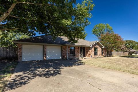 A home in Cleburne