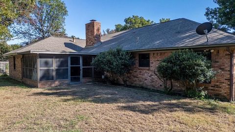 A home in Cleburne