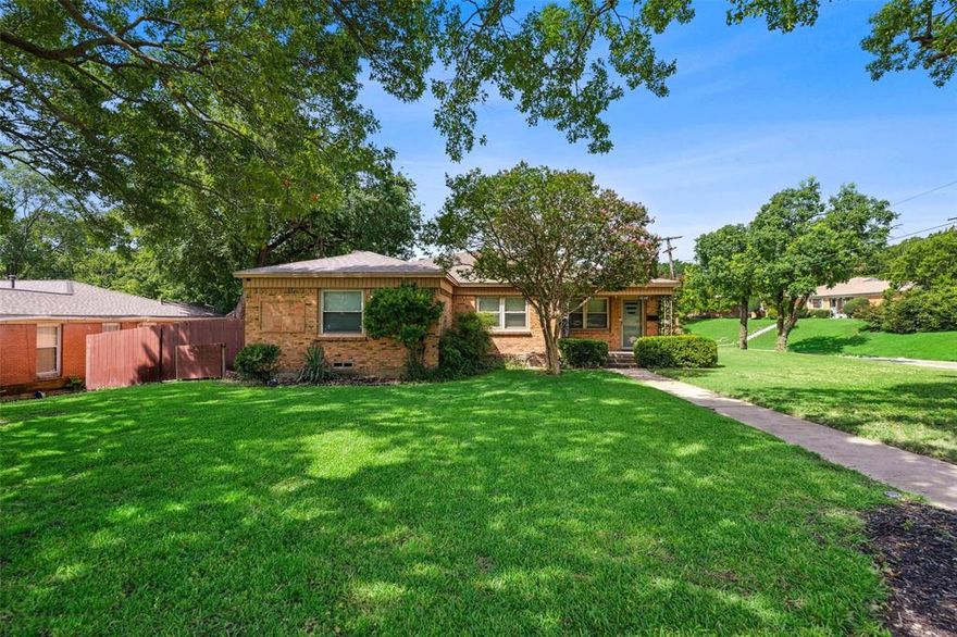 Beautifully renovated East Dallas duplex located on a landscaped corner lot just minutes from White Rock Lake, the Dallas Arboretum, biking trails, shopping, and dining. This property offers a rare combination of charm, modern convenience, and a prime location. The exterior features a replaced 2025 roof, two-car garage, covered carport, and a large side yard with new hardscape and trees and cute wood deck. Unit 1804 features fresh paint throughout, refinished original hardwood floors, new blinds, lighting, ceiling fans & updated electrical with new panel. The kitchen is fully remodeled with all new stainless steel appliances including a gas stove, vent hood, dishwasher, refrigerator, and in-unit full size washer and dryer. It also features new tile flooring, cabinets, quartz countertops, modern hardware, and a stylish 4x4 tile backsplash. The bathroom retains its cool original tile, complemented by a new vanity, penny tile flooring, updated lighting, mirror, and a refurbished tub-shower. Unit 1806 has also been tastefully updated with refinished hardwood floors, fresh paint throughout, and an updated kitchen complete with a new refrigerator. The bathroom includes a new tile floor, updated vanity, and refinished original tile, blending vintage charm with contemporary comfort. This property is ideal for both investors and owner-occupants, with rents ranging from $1,900 to $2,100 per month per unit. Situated in a peaceful East Dallas neighborhood and lovingly maintained by the current owner—a licensed real estate agent who has owned the property since 2012—this duplex offers exceptional quality, location, and long-term value. Don’t miss your opportunity to own a turnkey property just minutes from downtown Dallas, airports and outdoor activities.