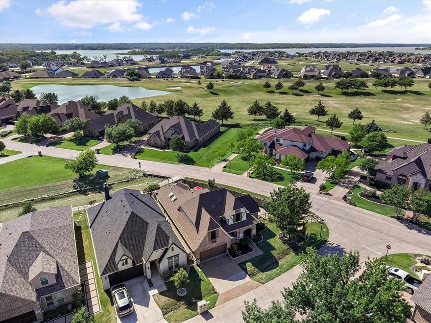 Discover the perfect blend of luxury, leisure, and low-maintenance living in this stunning 3-bedroom, 2.5-bath traditional-style home located in the exclusive Villas section of The Resort on Eagle Mountain Lake. With 2,469 square feet of beautifully designed space, this home offers an ideal floor plan for both everyday living and entertaining. Step inside and be greeted by custom features throughout, a spacious layout, and a serene patio that invites you to unwind in style. Whether you're hosting guests or enjoying a quiet evening at home, this property makes it effortless to do both. Beyond your front door lies a lifestyle unlike any other. As a resident of The Resort, you'll enjoy access to a 18-hole championship golf course, clubhouse with restaurant and bar, community pool, fitness center, and so much more. From pickleball courts and a playground to a private boat ramp and dock, every amenity has been designed to enhance your every day. And because this home is located in the Villas, yard maintenance is included—giving you more time to focus on what truly matters: living well. Tucked within a 24-hour gated and guarded community, this home offers the perfect balance of security, comfort, and convenience. Whether you're an avid golfer, a lake lover, or simply seeking a vibrant community with top-tier amenities, this property is your gateway to resort-style living. This property is zoned for the brand new Eagle Mountain HS. Don’t miss your chance to own this gem—schedule your private showing today and experience lakeside luxury for yourself.