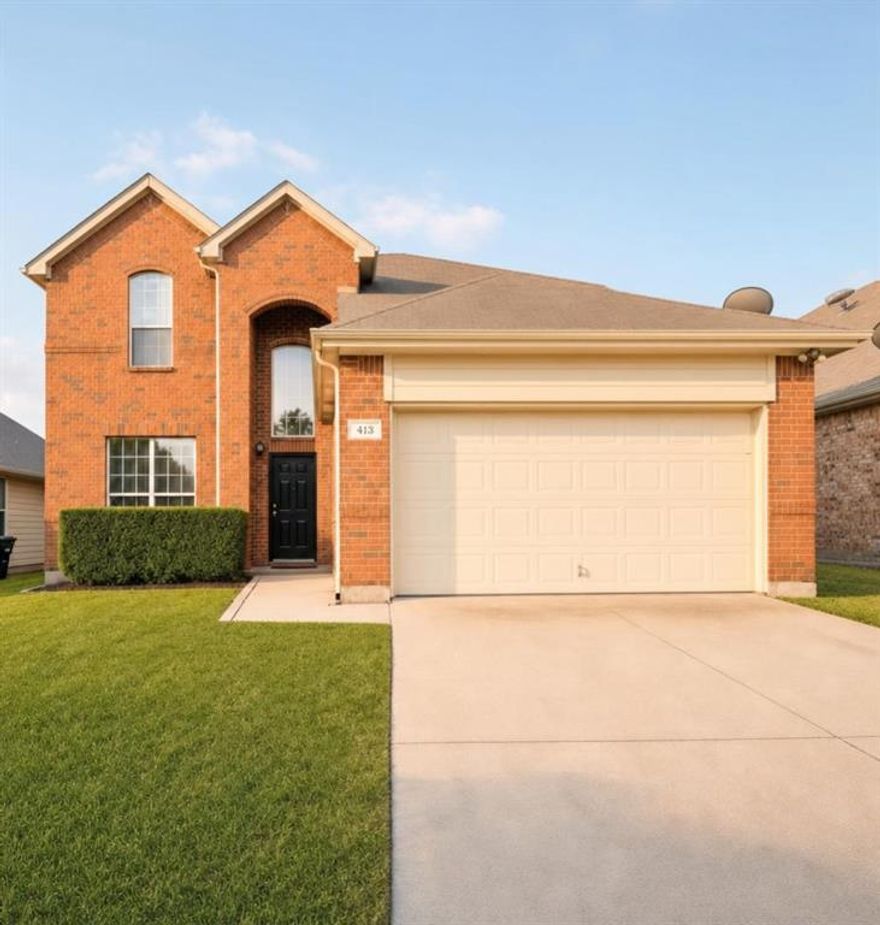 This welcoming home truly has everything a family needs. The great kitchen offers plenty of cabinets and counter space, along with a breakfast bar for every chef in the family. The breakfast area is filled with natural light, comfortably sized for everyone to gather, and it opens right into the family room. Arched doorways lead to the formal dining room, and the open living area gives you lots of ways to make the space your own. 
The spacious primary bedroom is conveniently located downstairs and features a sparkling bathroom plus an impressive 8' x 9' walk in closet. Upstairs, you’ll find a fantastic game room and a hallway with views from every angle. All three oversized bedrooms upstairs include walk in closets, and the home offers exceptional storage — even one of the three linen closets is a walk in. This is a warm, comfortable home you’ll want to come see.  The information provided is deemed reliable but is not guaranteed and should be independently verified, including square footage measurements, schools, taxes, etc.

Please note: This home must be owner-occupied and cannot be used as a rental property.  The PID assessment, which is currently $87 per year, is paid with the annual taxes.