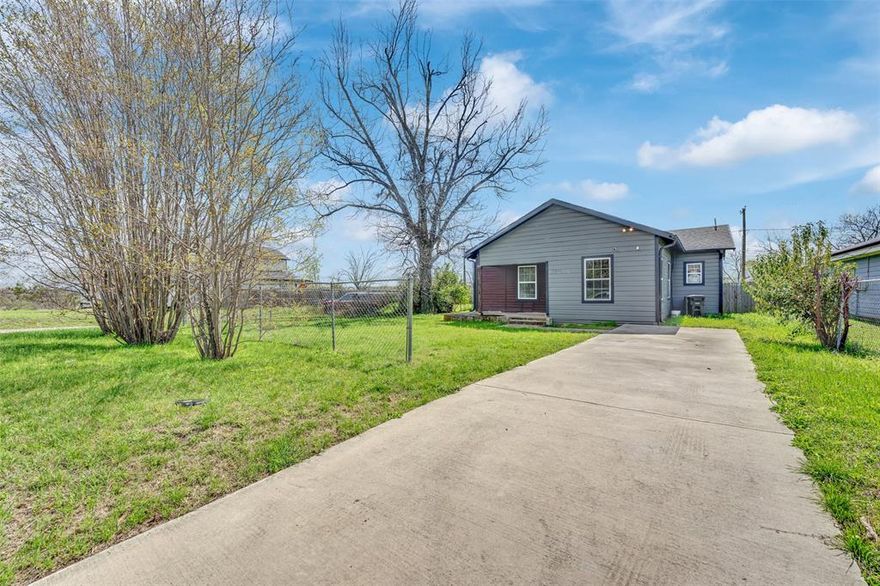 Move-in ready and beautifully updated, this charming 3-bedroom, 1-bath home sits on a desirable corner lot in a quiet and thriving Fort Worth neighborhood. Fresh exterior and interior paint give the home a clean, modern feel, while the kitchen features stainless steel appliances for both style and functionality.

This home also comes with a refrigerator, washer, and dryer, making it truly move-in ready and perfect for families or first-time buyers.

Enjoy easy access to major highways including I-30 and nearby tollways, making commuting simple and convenient. You'll also love the variety of nearby grocery stores, shopping centers, and dining options, all just minutes away. Plus, Downtown Fort Worth is only about 10 minutes away, giving you quick access to entertainment, nightlife, and city amenities.

Don’t miss this opportunity to own a beautifully updated home in a great location. Schedule your showing today!