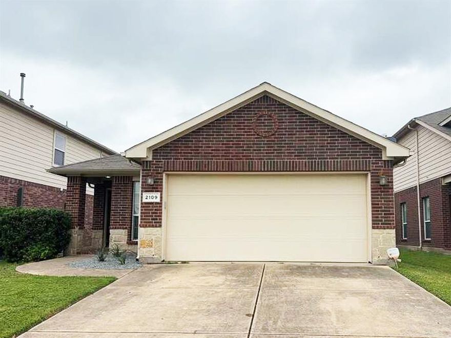 Step into the perfect lifestyle in the Alexandra Meadows Community with this lovely, well-kept, single-family home featuring quality finishes throughout.  Enjoy rich, easy-care engineered wood floors in living and bedrooms and ceramic tile in kitchen and wet areas. Great natural light for kitchen provided by atrium doors leading to large covered patio.  Serious foodies will appreciate the large walk-in pantry, Alderwood cabinets and name-brand appliances. The open kitchen makes it easy to entertain guests or gathering family for cozy dinners.  There's a split master bedroom for privacy with stepped ceiling and double doors leading to expansive master bath with huge walk-in closet. And the laundry room is a dream - large with great light from room window plus a hanging rod and shelf. And for chilling at home it doesn't get any better -from sipping smoothies on the patio to playing volleyball with family and friends -  the backyard is big enough to enjoy but small enough for quick maintenance. The Rain Bird built-in sprinkler system will keep lawn in top shape all year long. Roof replaced in 2024 with Class 4, impact resistant 50-year shingles.  Extend the outdoor fun at nearby Alexandra Meadows Park and adjacent community features - resort-style pool, expansive greenbelt, playing fields, playgrounds and community activities.  And the low HOA dues make the fun even more enjoyable. Don’t miss out on this perfect opportunity. It’s move-in ready!