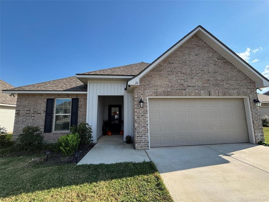 AVAILABLE 12-01-2025. Welcome to this stunning 3-bedroom, 2-bathroom home located in the heart of Bossier City, LA, conveniently near Barksdale Air Force Base. This home boasts an array of modern amenities including a utility room, central air and heat, and a spacious 2-car garage. The open floor plan is accentuated by beautiful Luxury Vinyl flooring and a kitchen island that seamlessly blends into the breakfast bar. The kitchen also features granite countertops and an eat-in area for casual dining. The remote master suite offers a walk-in closet and a bathroom with a tub-shower combo and double vanity sinks. Additional features include a covered patio perfect for outdoor relaxation, a fully fenced backyard providing privacy, and attic storage for extra space. The home is situated in a cul-de-sac, offering a sense of community. This home truly has it all. Waived application fee for active-duty military. Pets subject to approval with $300 nonrefundable fee up front, and $200 each additional pet. NO AGGRESSIVE BREEDS. Tenant must carry renters insurance. Tenant is responsible for any minor maintenance needed on property. Tenant is responsible for all utilities. NO SMOKING ALLOWED. Tenant must abide by all city ordinances and community restrictions if applicable.