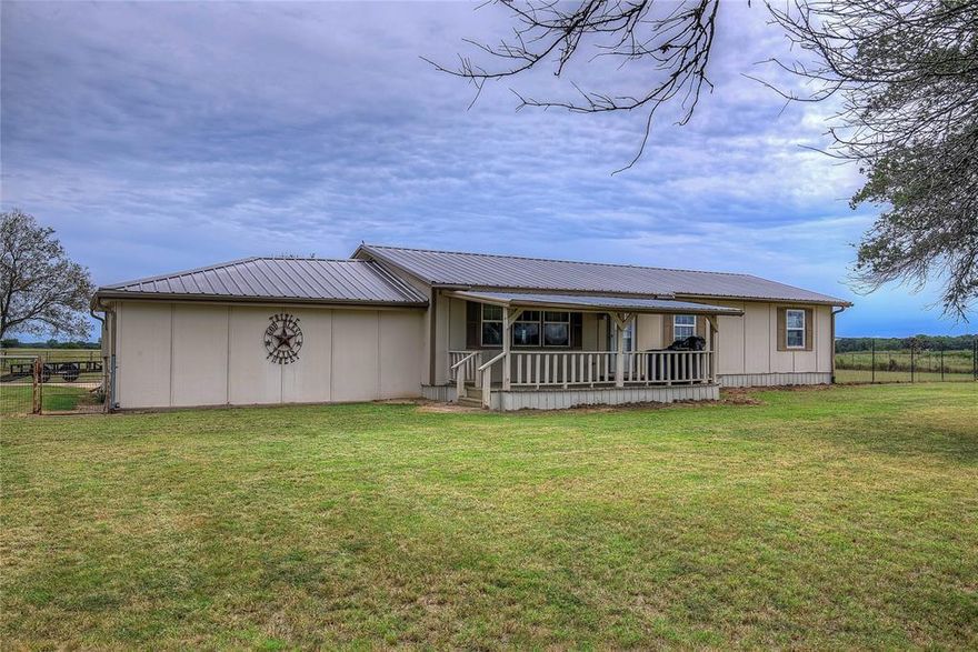 Bring the horses! Check out this Charming property in Lone Oak ISD! The property features a Country Home that has been recently updated with a walk in tub & tankless water heater and hot water plumbed to the outside of the house. Dont miss the chance to sit out on the screened in back porch and look at the wide open land behind you. There are separate pastures for horses, 2 barns, tack room that all have electricity, RV Spot with hookups, property is fenced and crossed fenced with pipe and wire. Dont miss out on seeing this one! It will check all of the boxes!